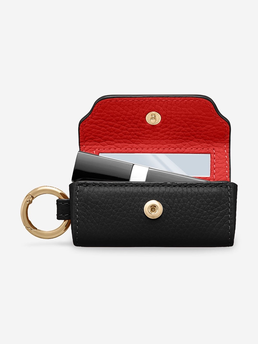 Maison de Sabré Lipstick Charm Rouge Noir Limited Edition Leather